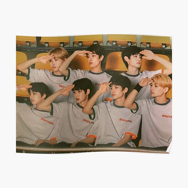 ENHYPEN Group Photo Poster RB3107 product Offical Enhypen Merch