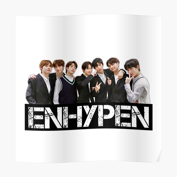 Enhypen Group Photo Poster RB3107 product Offical Enhypen Merch