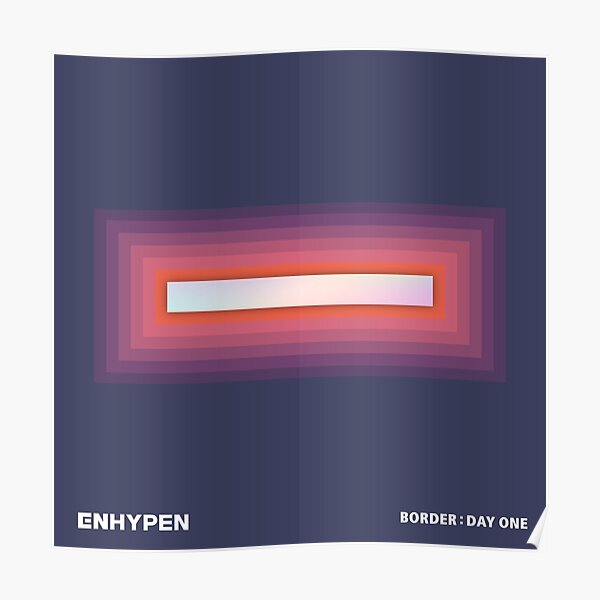 ENHYPEN - BORDER:DAY ONE Poster RB3107 product Offical Enhypen Merch