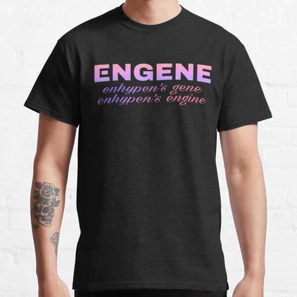 Engene-enhypen's gene,enhypen's engine! Classic T-Shirt RB3107 product Offical Enhypen Merch