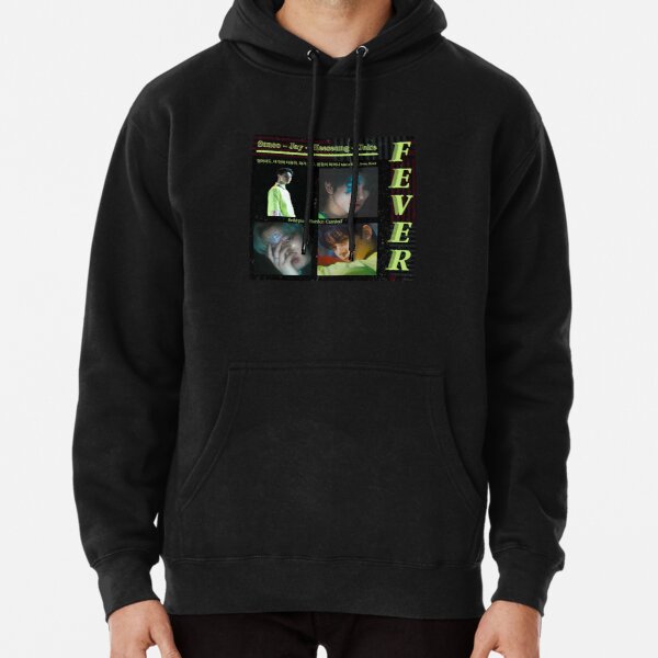 Enhypen Fever Sunoo Jake Jay and Heeseung Pullover Hoodie RB3107 product Offical Enhypen Merch