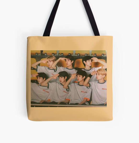 ENHYPEN Group Photo All Over Print Tote Bag RB3107 product Offical Enhypen Merch