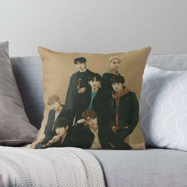 ENHYPEN Group Photo Aesthetic Throw Pillow RB3107 product Offical Enhypen Merch